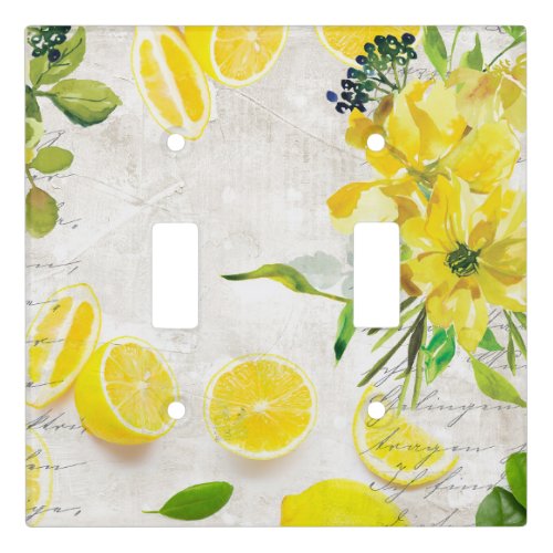 Luscious Lemons Light Switch Cover