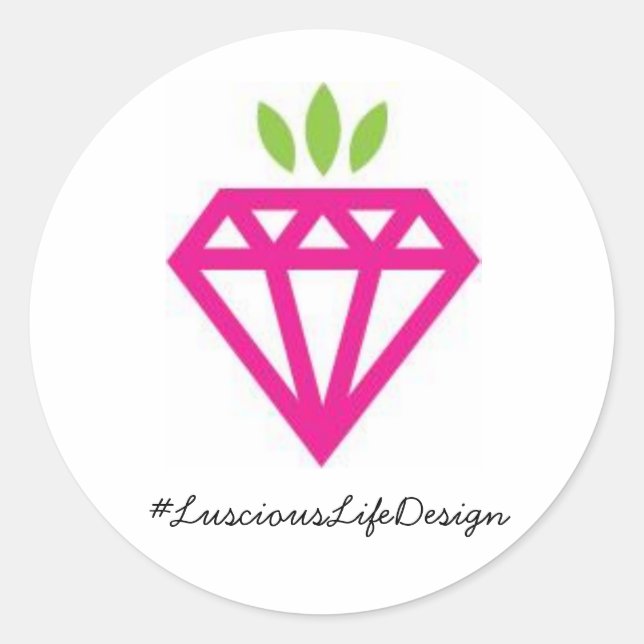 Luscious Life Design Stickers (Front)