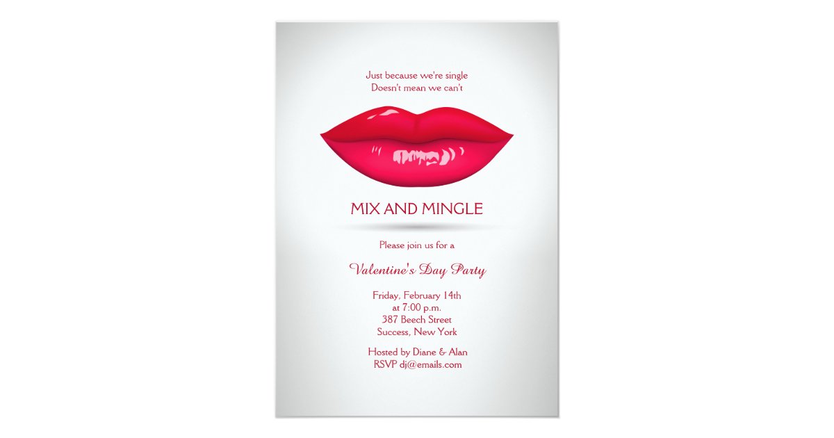 Luscious Lips Invitation Zazzle Com Luscious Lips Invitation Zazzle Com