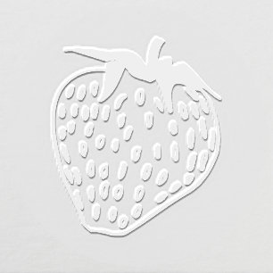 Luscious Strawberry Fruit Image Only Embosser