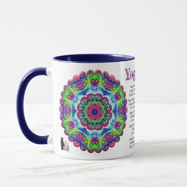 Luscious Yoga Song Mug (Left)