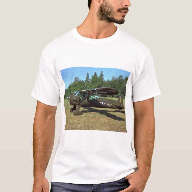 Luscombe, T-8F, 1948_Classic Aviation T-Shirt (Front)