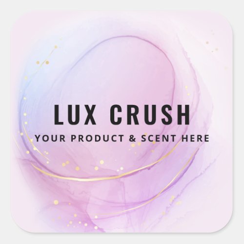 Lush Alcohol Ink Product Labels