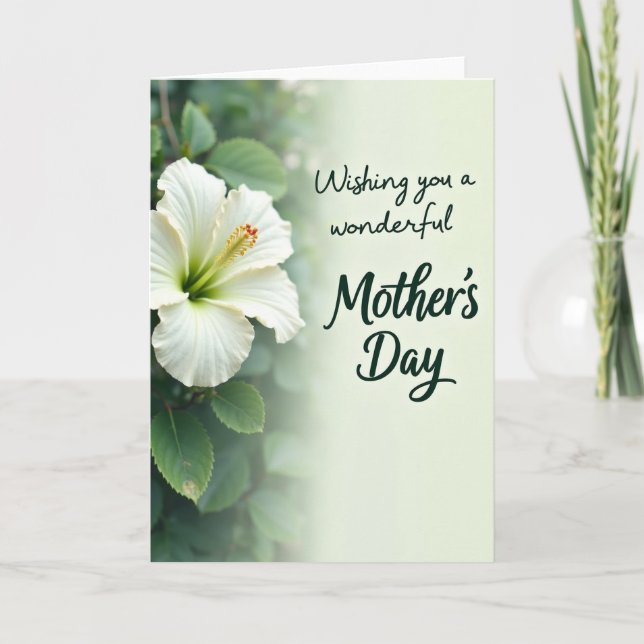 Lush Bloom Mothers Day Card (Front)