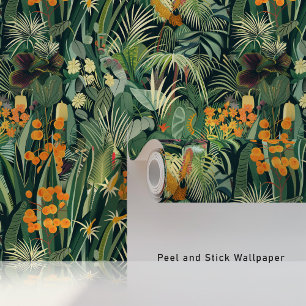 Lush Botanical Peel & Stick Wallpaper
