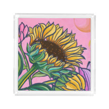Lush Botanical Pink Sunflower