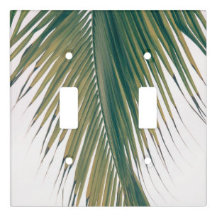 Lush Caribbean Palm 3 #palm#tropical Light Switch Cover