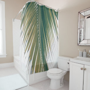 Lush Caribbean Palm 3 #palm#tropical Shower Curtain