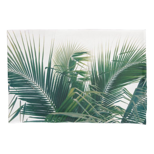 Lush Caribbean Palms 13 #palms#tropical Pillow Case (Front)