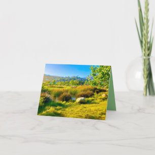 Lush Creek Hills Card