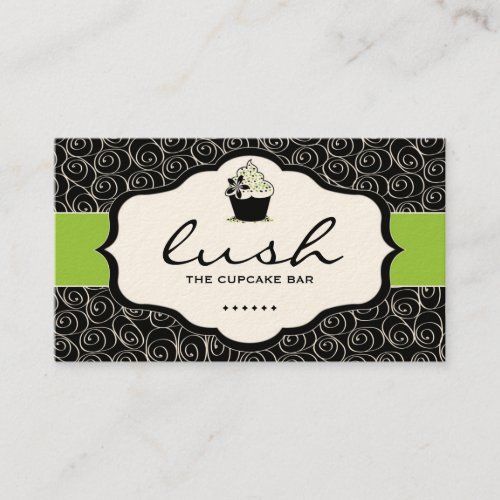 Lush Cupcake Design - CUSTOM BUSINESS CARD