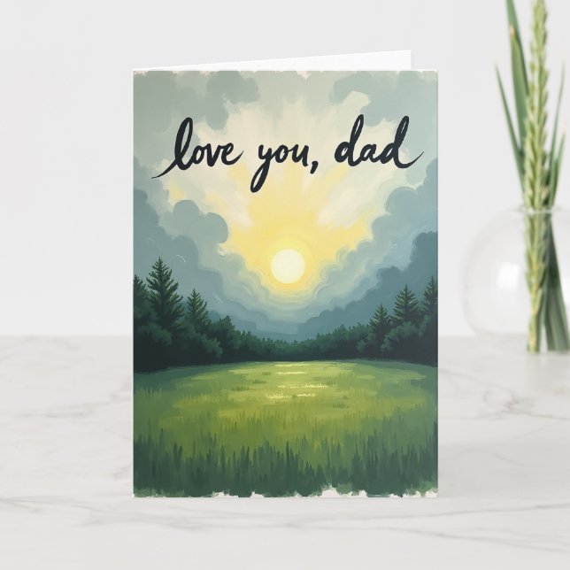 Lush Fathers Day Card (Front)