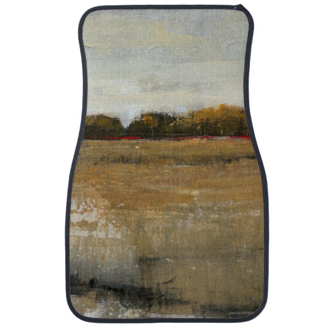 Lush Green Countryside Landscape Car Mat (Front)
