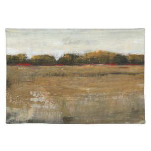 Lush Green Countryside Landscape Cloth Placemat