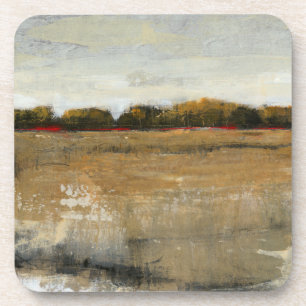 Lush Green Countryside Landscape Drink Coaster