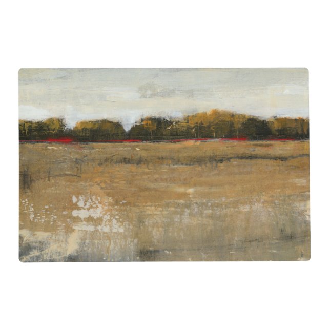 Lush Green Countryside Landscape Placemat (Front)