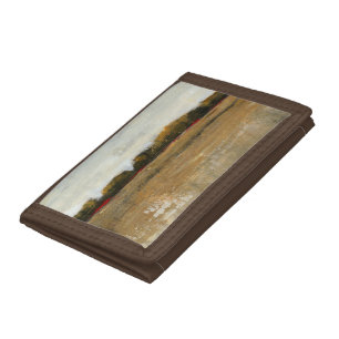 Lush Green Countryside Landscape Tri-fold Wallet