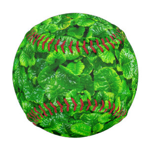 Lush Green Leaves Baseball