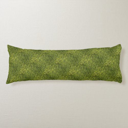 Lush Green Moss Body Pillow
