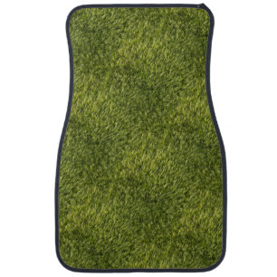 Lush Green Moss Car Floor Mat