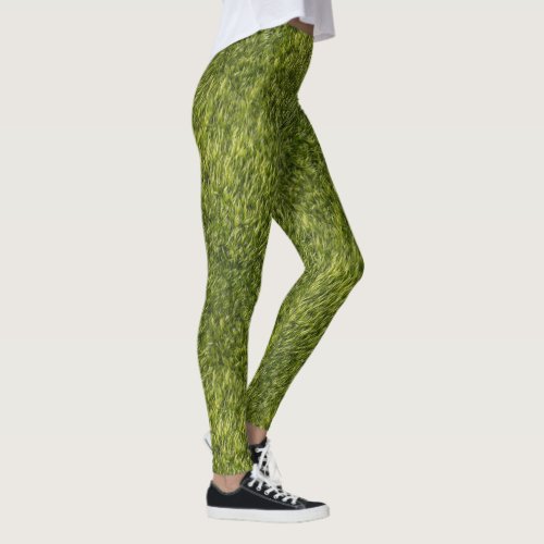 Lush Green Moss Leggings
