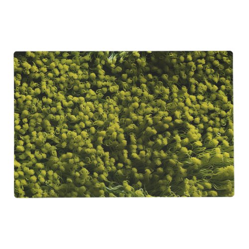 Lush Green Mossy Carpet  Placemat