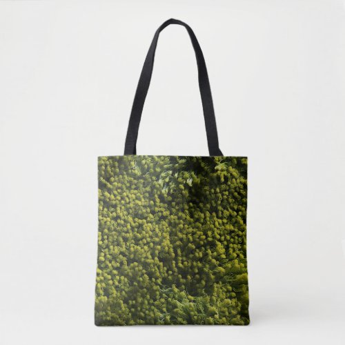 Lush Green Mossy Carpet  Tote Bag