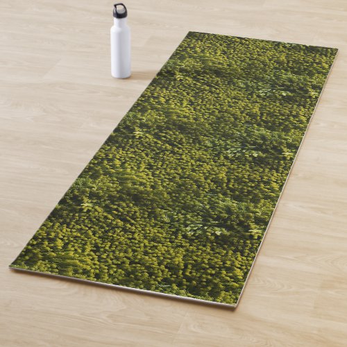 Lush Green Mossy Carpet  Yoga Mat