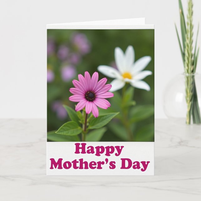 Lush Green Mothers Day Card (Front)