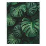 Lush Greenery – Abstract Monstera Jungle Print