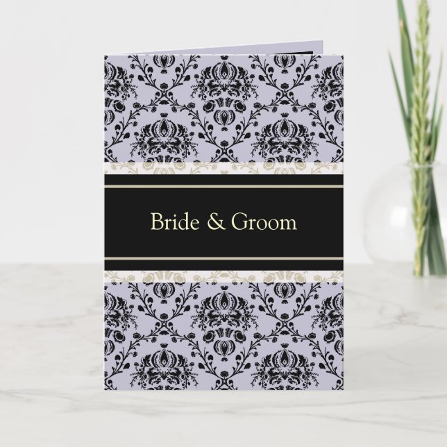 Lush Lavender Invitation (Front)