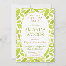 Lush Leafy Delight Birthday