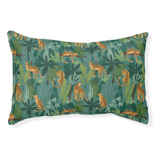 Lush Leopard Jungle Pet Bed