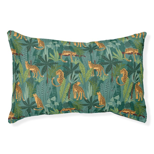 Lush Leopard Jungle Pet Bed (Front)