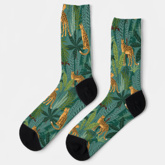Lush Leopard Jungle Socks