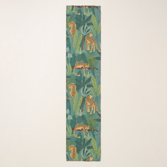 Lush Leopard Scarf (Front)