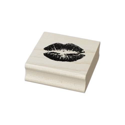 Lush Lips Wood Art Stamp