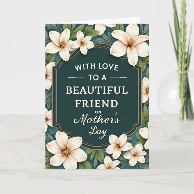 Lush Mothers Day Friend Card (Front)