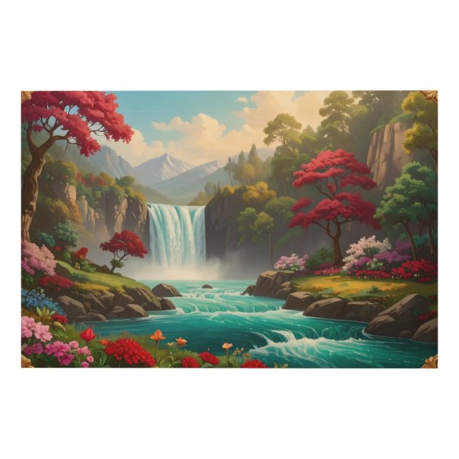 Lush" "Nature Fantasy Art Print (Front)