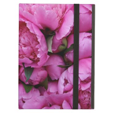 Lush Pink Peony Flowers Case For iPad Air