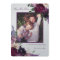 Lush Purple Flowers | Romantic Photo Save Our Date