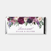 Lush Purple Flowers | Wedding Chocolate