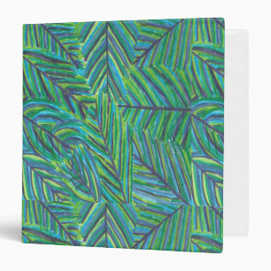 Lush Tropical Nights 3 Ring Binder