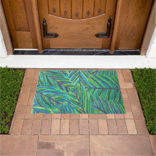 Lush Tropical Nights Doormat