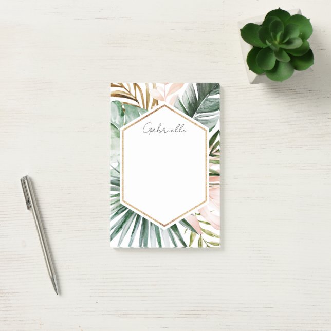 Lush Tropics Post It Pad Post-it Notes (Office)
