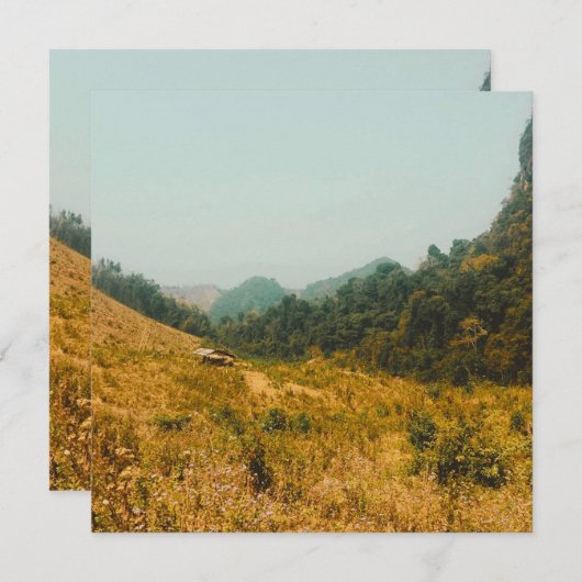 Lush valleys of Laos (Front/Back)