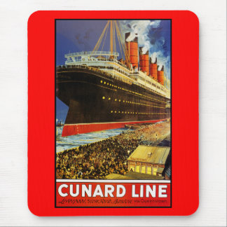 Lusitania Departing Mouse Pad