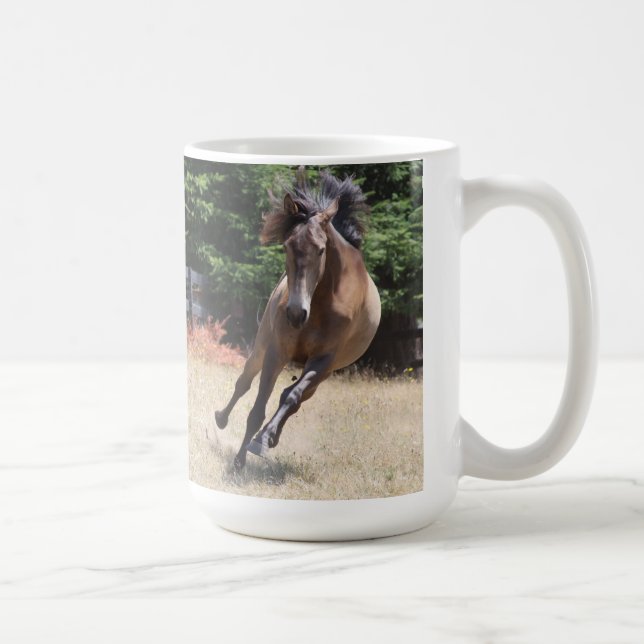 Lusitano Horse at Liberty Mug (Right)