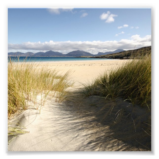 Luskentyre Beach Photo Print (Front)