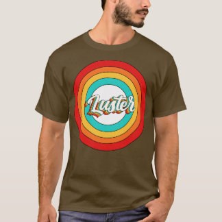 Luster Name Shirt Vintage Luster Circle